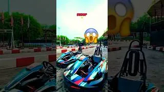 Thumbnail: The Pink Falcon 😨 | Indian 1 Indoor Go-Karting! | Go Karting | Gurgaon Delhi #shorts ￼