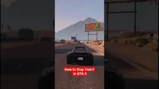 Thumbnail: Only way to stop train in GTA 5 #gta6 #gta #gta5 #gtav #gaming #gtaend #grandtheftauto #games