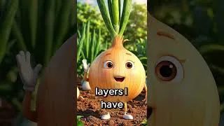 Thumbnail: 🧅 Onion for Kids! | Learn About Onions with a Cute Talking Vegetable 🌱✨
