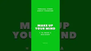 Thumbnail: Phrasal Verbs for Everyday Life - Thinking