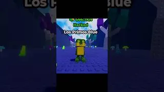 Thumbnail: kick a lucky block - los primos blue golden #shorts #roblox #kickaluckyblock