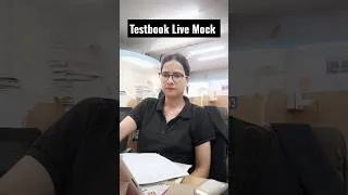 Thumbnail: Testbook Live Mock 📝📚 (22-23 August)@Testbook #testbook #mocktest #ssc #ssccgl #shorts #score