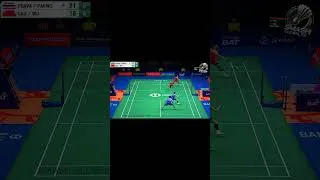 Thumbnail: Excerpt from the Mixed Doubles Semifinal | Thailand Masters 2025 | #shorts