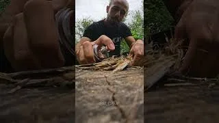 Thumbnail: 🔥 Start a Fire Using Only Perfume! 😱💯 #survival #campping #experiment #campfire #bushcraft#perfume