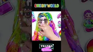 Thumbnail: 💖Paper DIY💖 KPOP DEMON HUNTERS Mira Snake girl colorful  Hair + Makeup + Fashion P.t2 #short