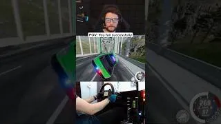 Thumbnail: M3 successfully lost control 😂 #beamng #beamngdrive #gaming