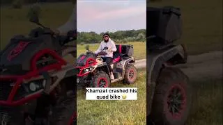 Thumbnail: Khamzat crashed his quad bike 😂