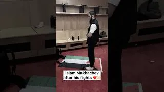 Thumbnail: Islam Makhachev after his fights ❤️🤲🏻