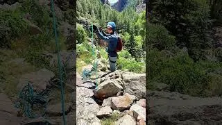 Thumbnail: Terrain Features, Belays, Anchors a snapshot of managing alpine terrain