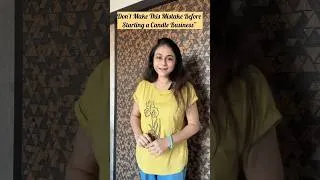 Thumbnail: Don’t Make This Mistake Before Starting a Candle Business…Day 4 #candle #business #short
