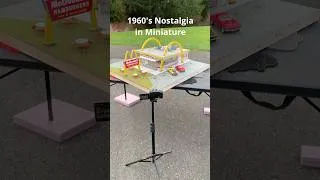 Thumbnail: Ultra-Realistic Miniature McDonalds Diorama - 1960s Nostalgia #automobile #diorama #diy