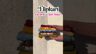 Thumbnail: flipkart co ord set haul #shortsfeed #shorts