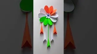 Thumbnail: Republic Day Craft | Wall hanging craft idea #republicday #diy #art #craft #shorts