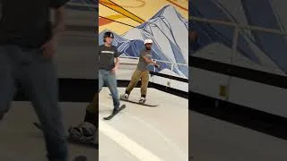 Thumbnail: Send this to a friend who shreds 🤝 This is your sign to hit the slopes together #indoorskiing