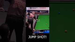 Thumbnail: “Can’t do that in Snooker”🤣 #snooker #markwilliams #snookertrickshots #trickshot