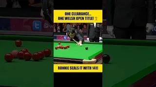 Thumbnail: RONNIE DELIVERS A 141 MASTERCLASS TO WIN! 💯🏆 | 2016 Welsh Open Final