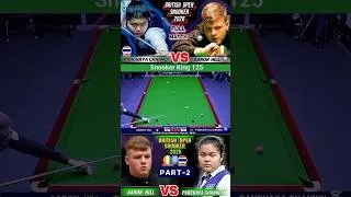Thumbnail: Aaron Hill Vs Panchaya Channoi Part2💫 #shorts #shortvideo #shortsfeed #youtubeshorts #snookerking125