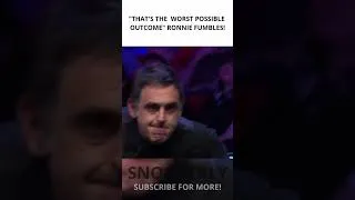 Thumbnail: "That's the WORST possible outcome!" as Ronnie Fumbles 😱😔