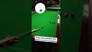 Thumbnail: Tough snooker challenge #billiards #snooker #tips #skills