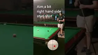 Thumbnail: Half ball lower black (position for the yellow) #shorts #snookercoaching #snooker
