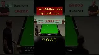 Thumbnail: 1 in a Million shot by Judd Trump #juddtrump #ronnieosullivan #shorts #snooker #shortsfeed