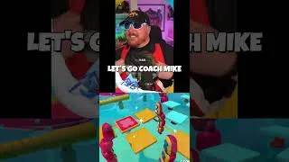 Thumbnail: Coach Mike had to step in to secure the W for Mike... #fallguys #gaming #shorts