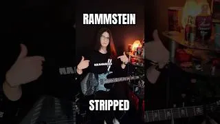Thumbnail: RAMMSTEIN - STRIPPED RIFF #shorts #rammstein