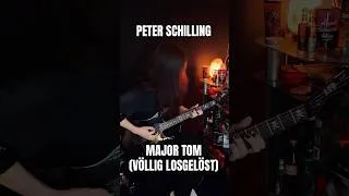 Thumbnail: PETER SCHILLING -  Major Tom (Völlig losgelöst) Metal Guitar Cover #shorts