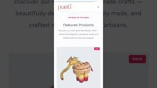Thumbnail: Sirf 2 ghante me banaya e-Commerce Website #shorts
