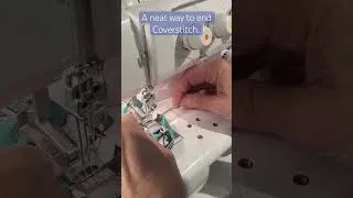 Thumbnail: This works for me! How I end my Coverstitch seams easily#coverstitch #babylock#fridaysews