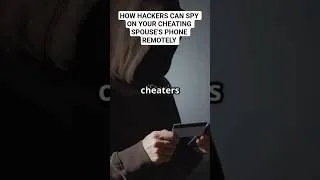 Thumbnail: How Hackers Spy on Your cheating spouse's Phone Remotely #PhoneSpying #Cybersecurity #HackingExposé