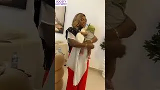 Thumbnail: when Funke Akindele prayed for  Priscilla Ojo's  baby "Rakeem"  who is her birthday mate.