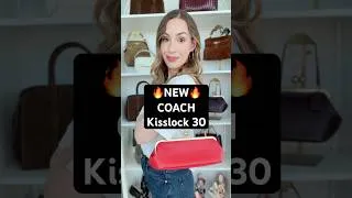 Thumbnail: COACH KISSLOCK 30 🔥 NEW SIZE! #coach #coachkisslock
