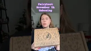 Thumbnail: Fairyloot November YA: Venom and Velvet #booksubscription #fairyloot #booktube
