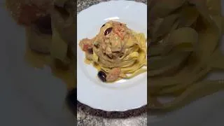 Thumbnail: Mediterranean Tuna Pasta #homemade #cooking #recipe #slowliving #pasta #fetuci #mediterraneanfood