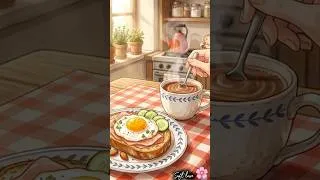 Thumbnail: COZY MORNING BREAKFAST THAT WILL MAKE YOU SMILE 😊 ASMR #cozybreakfast #morningvibes #asmr #shorts