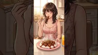 Thumbnail: Live the life you long for/do what makes you happy 💕🍛  #foodmotivation #animation #ytshorts#shorts