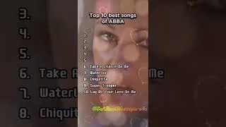 Thumbnail: Top 10 best songs of ABBA #abba #top10 #80s #nostalgia