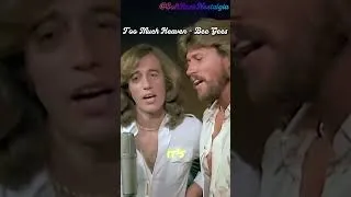 Thumbnail: “Too Much Heaven” by the Bee Gees. 😇🕊️ #BeeGees #TooMuchHeaven #SpiritsHavingFlown #Shorts