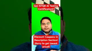 Thumbnail: Pass ISTQB AI Testing Certification and Become AI Tester!!