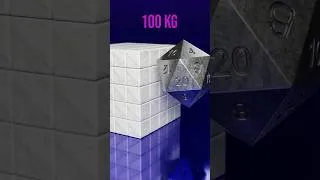 Thumbnail: Steel Dice vs Cubes | 3D Destruction Physics ASMR Simulation #animation