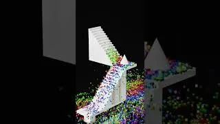 Thumbnail: How many cubes fall into the funnel? #animation #asmrsounds #asmrvideo  #3danimation