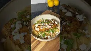 Thumbnail: Hot Honey Feta Crispy Chicken Linguine #feta #hothoney #crispychicken #pastarecipe #easyrecipe