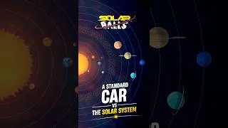 Thumbnail: A Standard Car vs the Solar System