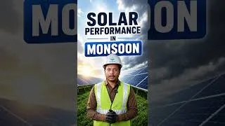 Thumbnail: Baarish Mein Solar Kaam Karta Hai? | Solar Panel | Solar Plant | Solarsure