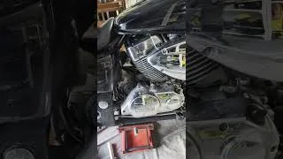 Thumbnail: Motorcycle Flames Pops Bangs - Honda Shadow VT750