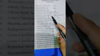 Thumbnail: IMPORTANT BOOKS GIVEN BY DR.S.R. RANGANATHAN