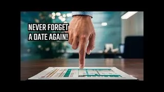 Thumbnail: Effortlessly Generate Dates in EXCEL with This Quick Trick! #excel