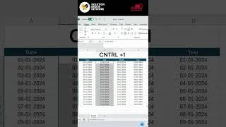 Thumbnail: Excel Trick: Extract Day, Month, Year Using Number Formats  #excelshorts #excel #exceltips