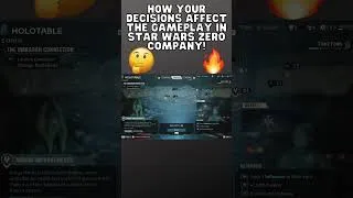 Thumbnail: How YOUR DECISIONS Affect YOUR Gameplay in Zero Company! #shorts #starwarszerocompany